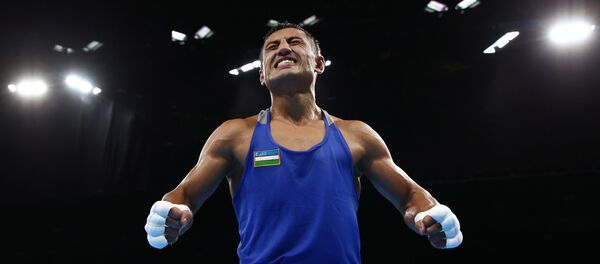 узбекский боксер Фазлиддин Гаипназаров на олимпиаде в Рио узбекский боксер Фазлиддин Гаипназаров на олимпиаде в Рио - Sputnik Ўзбекистон