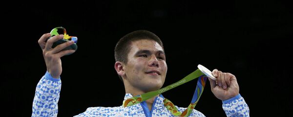 Серебряный призер Олимпиады в Рио Бектемир Меликузиев - Sputnik Узбекистан