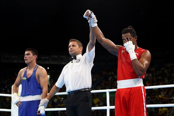 Бектемир Мелиқўзиев финал жангида - Sputnik Ўзбекистон