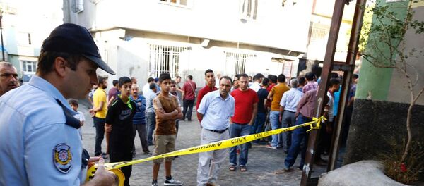 Туркия, Газиантеп, Теракт бўлган жой Туркия, Газиантеп, Теракт бўлган жой - Sputnik Ўзбекистон