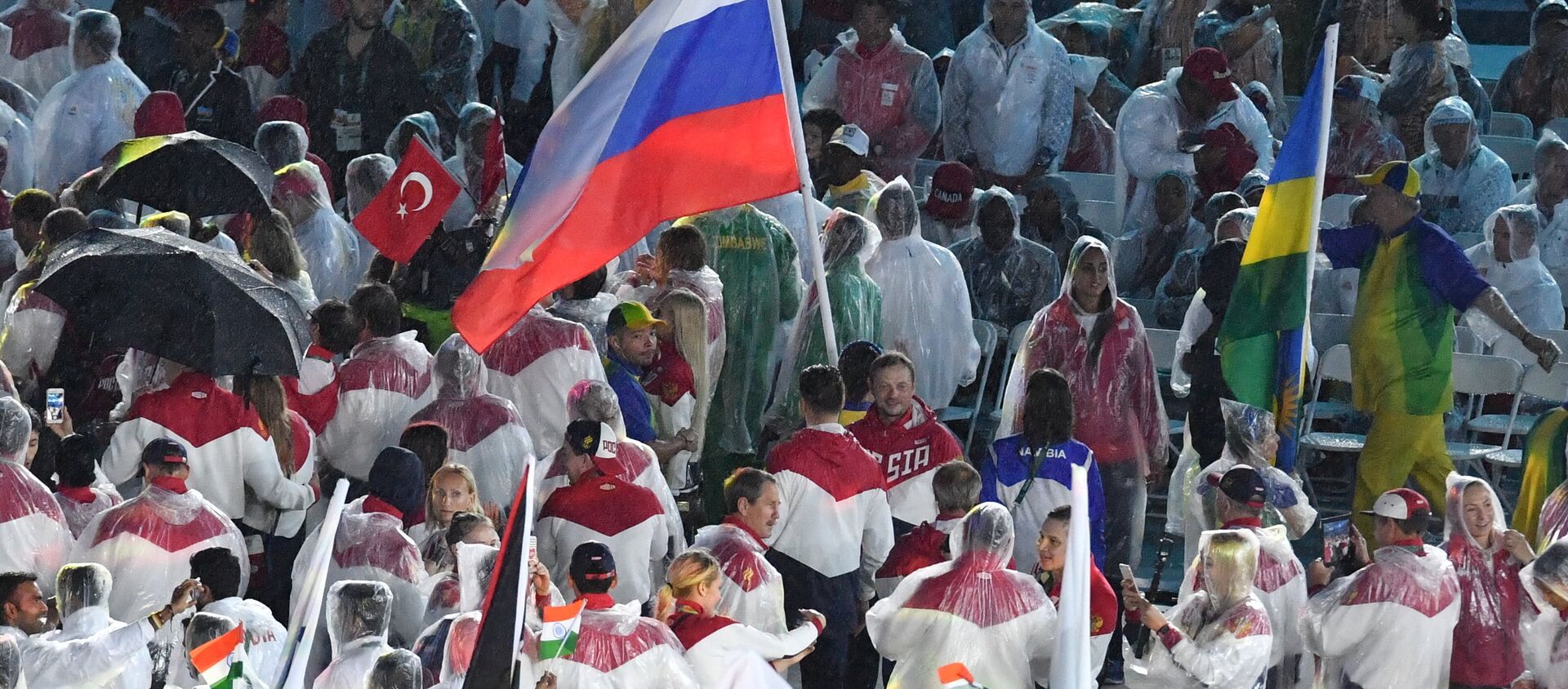 Церемония закрытия XXXI летних Олимпийских игр в Рио-де-Жанейро - Sputnik Узбекистан, 1920, 28.11.2017