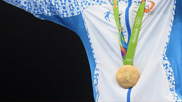 Золотая медаль Олимпиады 2016 - Sputnik Ўзбекистон