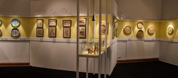 Экспозиция выставки Культурное наследие Узбекистана Экспозиция выставки Культурное наследие Узбекистана - Sputnik Узбекистан