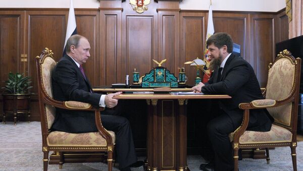 Checheniston rahbari Rossiya prezidenti bilan uchrashdi - Sputnik O‘zbekiston