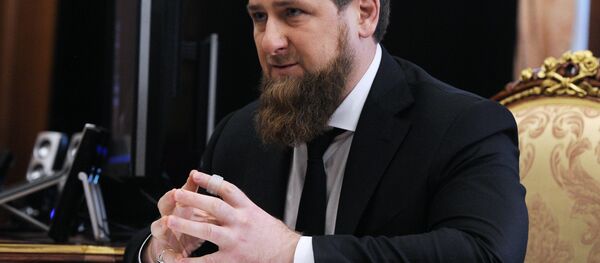 Глава Чечни Рамзан Кадыров Глава Чечни Рамзан Кадыров - Sputnik Ўзбекистон