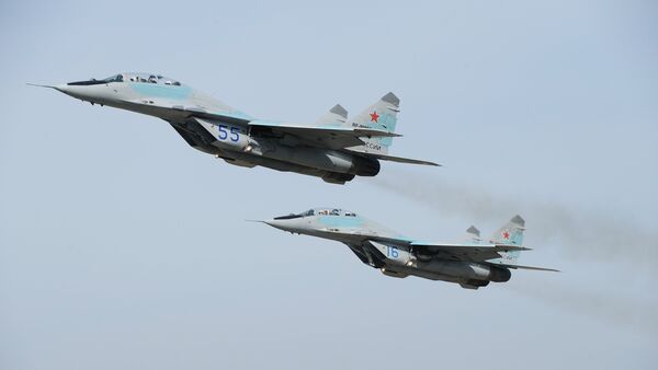 Летчики Южного военного округа готовятся к параду Победы в Москве - Sputnik Узбекистан