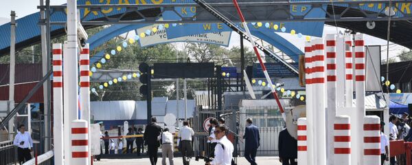 Контрольно-пропускной пункт на границе Казахстана Контрольно-пропускной пункт на границе Казахстана - Sputnik Ўзбекистон