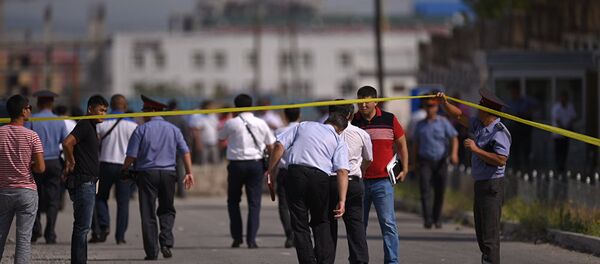 Взрыв у посольства Китая в Бишкеке - Sputnik Узбекистан