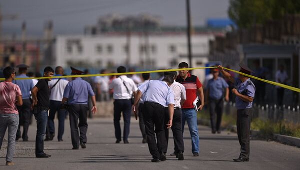 Взрыв у посольства Китая в Бишкеке - Sputnik Узбекистан