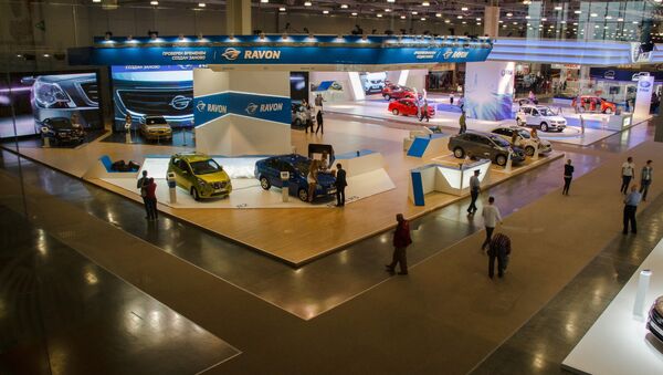 Московский международный автомобильный салон - Sputnik Узбекистан