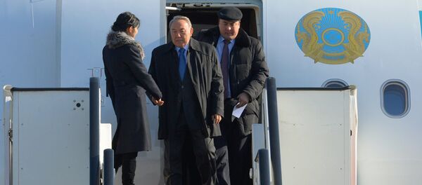 Қозоғистон президенти Нурсултон Назарбоев Қозоғистон президенти Нурсултон Назарбоев - Sputnik Ўзбекистон