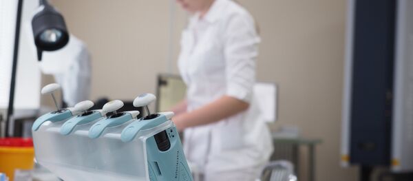 Клинико-диагностическая лаборатория. Архивное фото Клинико-диагностическая лаборатория. Архивное фото - Sputnik Ўзбекистон