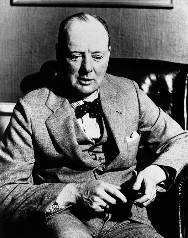 Уинстон Черчиль. Архивное фото Уинстон Черчиль. Архивное фото - Sputnik Узбекистан