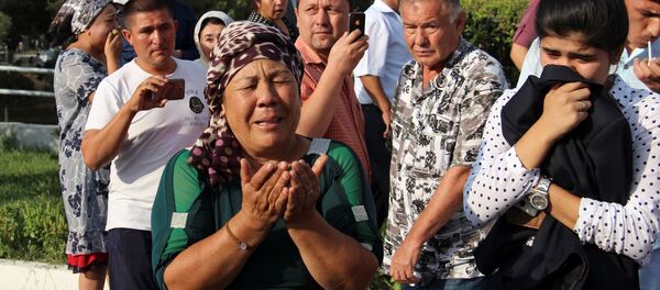 Прощание с президентом Узбекистана Исламом Каримовым - Sputnik Узбекистан