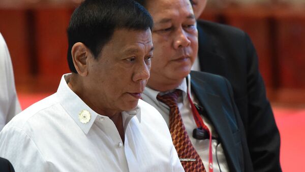 Filippin orollari prezidenti Rodrigo Duterte - Sputnik Oʻzbekiston