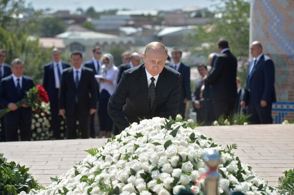 Визит президента РФ Владимира Путина в Узбекистан - Sputnik Узбекистан