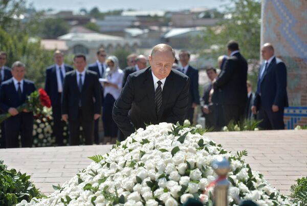 Визит президента РФ В. Путина в Узбекистан - Sputnik Узбекистан