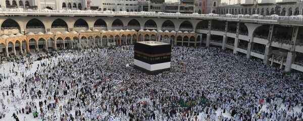 Паломники в Мекке Паломники в Мекке - Sputnik Ўзбекистон