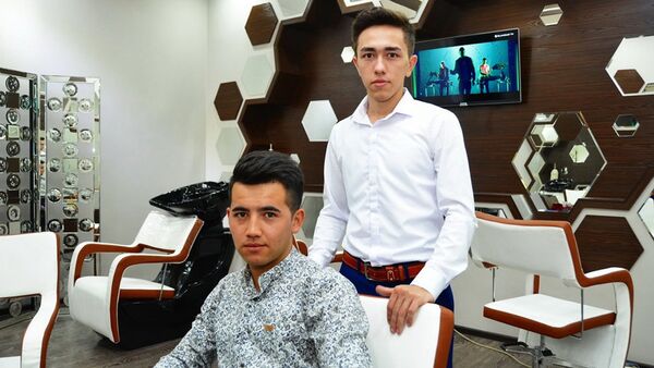 Тренинг сборной команды стилистов Узбекистана - Sputnik Узбекистан