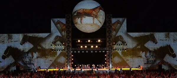 Торжественное открытие Всемирных игр кочевников Торжественное открытие Всемирных игр кочевников - Sputnik Узбекистан