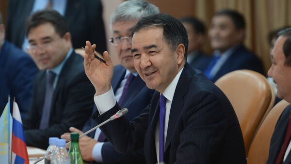 Премьер-министр Республики Казахстан Бакытжан Сагинтаев - Sputnik Узбекистан