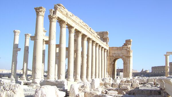 Развалины древнего города Пальмира - Sputnik Узбекистан