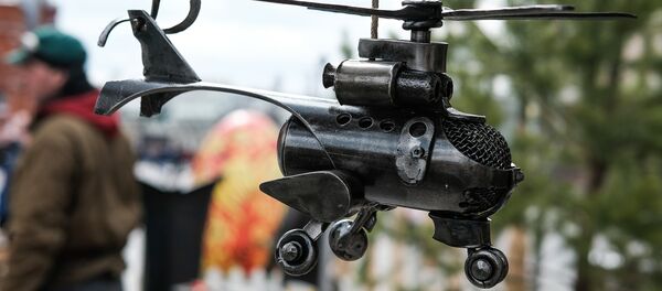 Макет вертолета - Sputnik Узбекистан