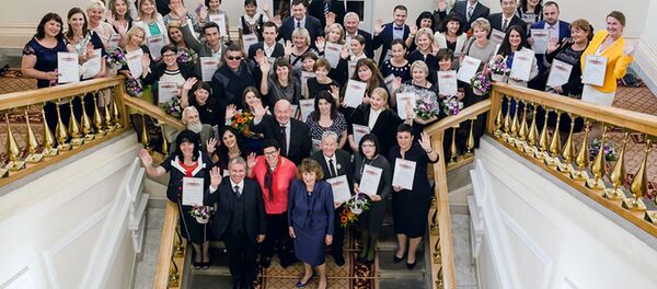 Лауреаты Пушкинского конкурса в Узбекистана Лауреаты Пушкинского конкурса в Узбекистана - Sputnik Узбекистан