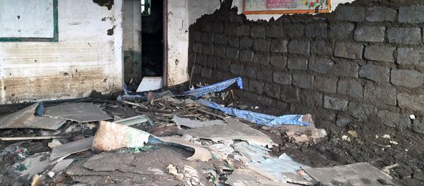 Разрушения после наводнения в Северной Корее - Sputnik Узбекистан