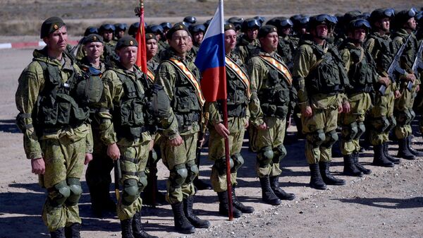 В Балыкчи официально стартовали учения стран ШОС Мирная миссия В Балыкчи официально стартовали учения стран ШОС Мирная миссия - Sputnik Узбекистан