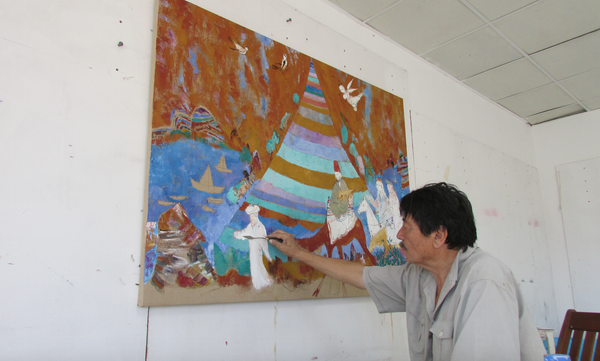 Узбекские художники участвуют в международном симпозиуме в Турции - Sputnik Узбекистан