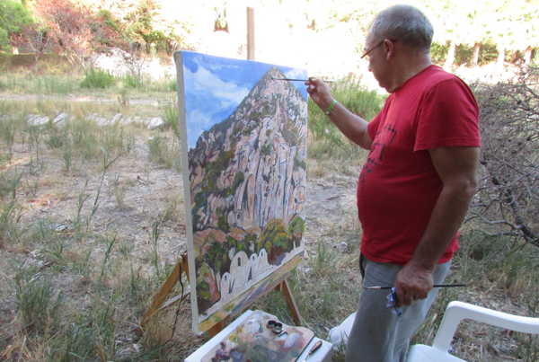 Узбекские художники участвуют в международном симпозиуме в Турции - Sputnik Узбекистан