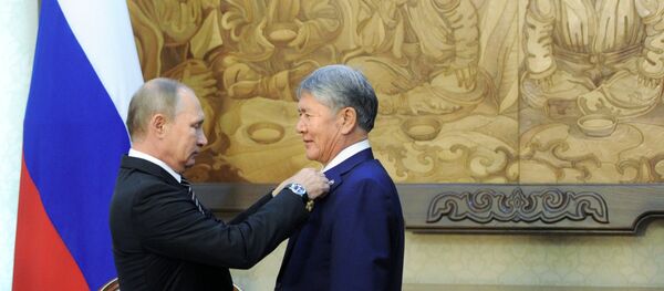 РФ президенти Путиннинг Бишкекка расмий ташрифи РФ президенти Путиннинг Бишкекка расмий ташрифи - Sputnik Ўзбекистон