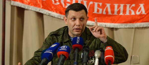 Глава Донецкой народной республики Александр Захарченко - Sputnik Узбекистан