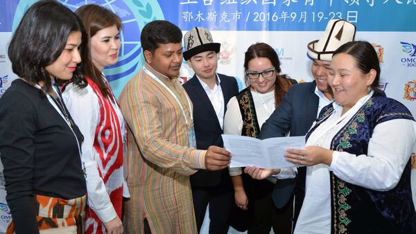 В Омске проходит Форум молодых лидеров стран ШОС - Sputnik Узбекистан