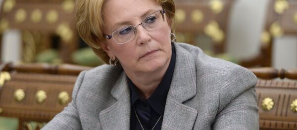 Министр здравоохранения РФ Вероника Скворцова Министр здравоохранения РФ Вероника Скворцова - Sputnik Ўзбекистон