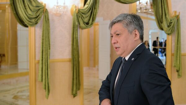 Министр иностранных дел Киргизии Эрлан Абдылдаев - Sputnik Узбекистан
