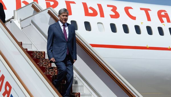 Prezident Kirgizskoy Respubliki Almazbek Atambayev - Sputnik O‘zbekiston