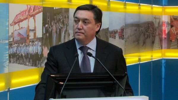 Вице-премьер Казахстана  Аскар Мамин - Sputnik Узбекистан
