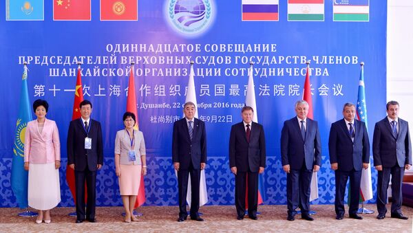 Совещание глав Верховных судов стран-ШОС в Душанбе - Sputnik Узбекистан