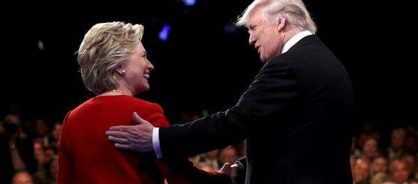 АҚШ президентлигига номзодлар Дональд Трамп ва Хиллари Клинтон - Sputnik Ўзбекистон