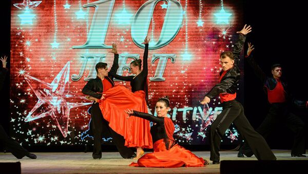 Ансамбль спортивных бальных танцев Sensitive - Sputnik Узбекистан