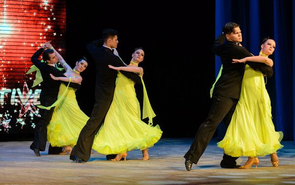 Ансамбль спортивных бальных танцев Sensitive - Sputnik Узбекистан