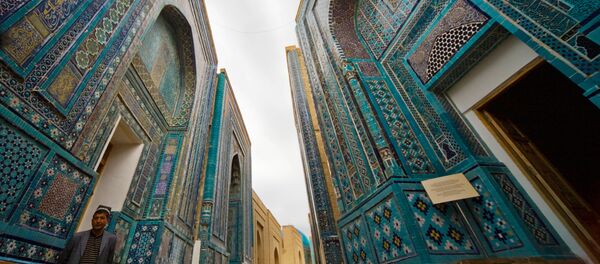 Шоҳи-Зинда мажмуаси Шоҳи-Зинда мажмуаси - Sputnik Ўзбекистон