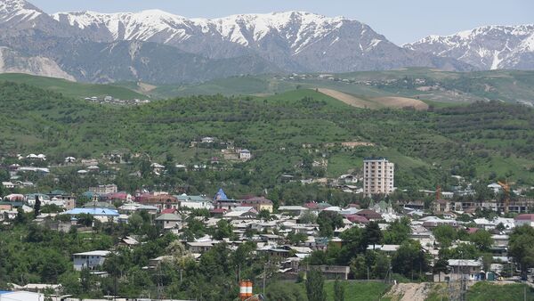 Вид на город Душанбе - Sputnik Узбекистан