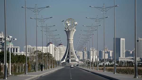 Монумент Благополучие (Акбугдай) в Ашхабаде - Sputnik Узбекистан