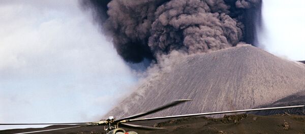 Вулқон отилиши Вулқон отилиши - Sputnik Ўзбекистон