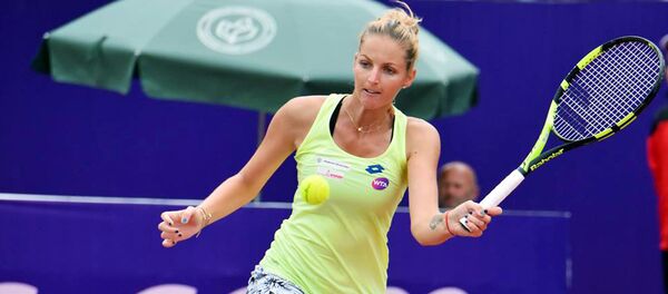 Чешская теннисистка Кристина Плишкова - Sputnik Узбекистан
