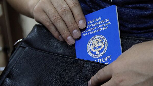 Паспорт гражданина Кыргызстана - Sputnik Узбекистан