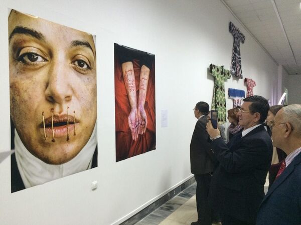 Выставка современного искусства Contemporary art в Ташкенте - Sputnik Узбекистан